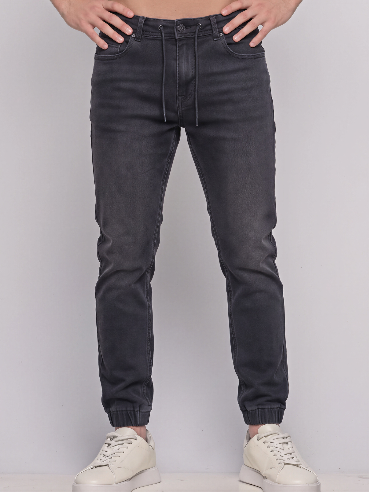 Παντελόνι Jean Left Black — Ανδρικό Jean