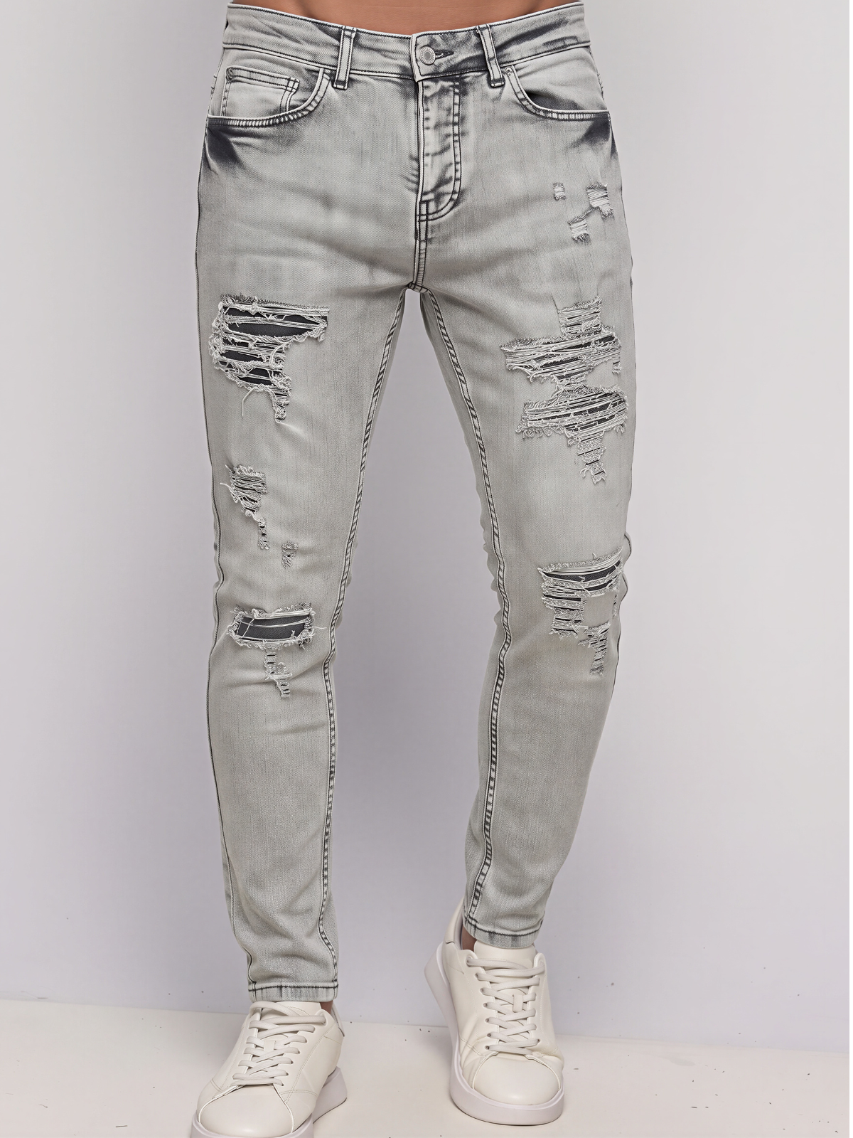 Παντελόνι Jean Perfect Grey — Ανδρικό Jean