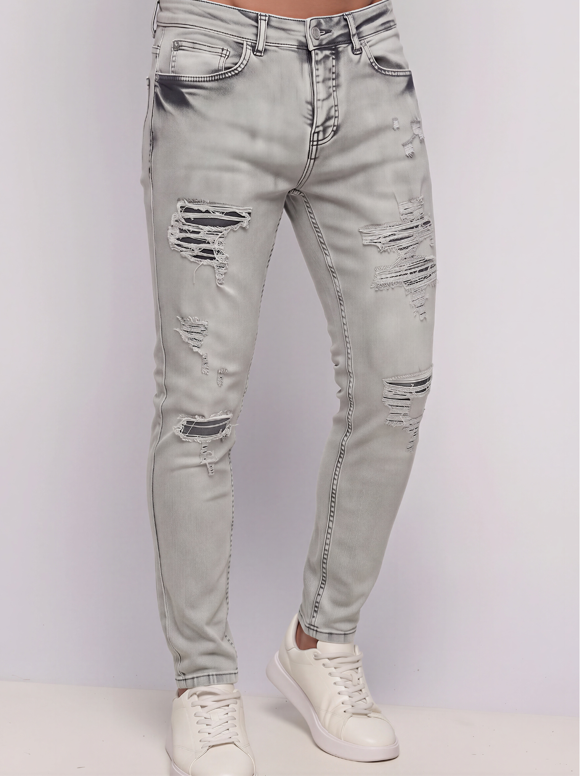 Παντελόνι Jean Perfect Grey — Ανδρικό Jean