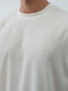 T-shirt Oversized Lock Ecru — Ανδρικό T-shirt