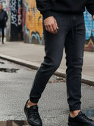 Παντελόνι Jean Left Black — Ανδρικό Jean