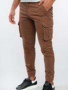 Παντελόνι Cargo με λάστιχο Hi Βrown