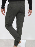 Παντελόνι Cargo με λάστιχο Hi Khaki