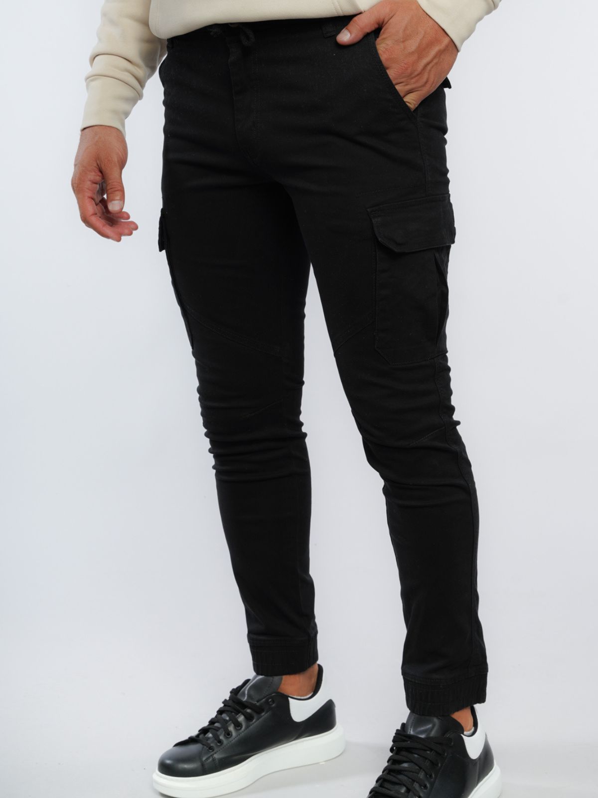 Παντελόνι Cargo με λάστιχο New Black