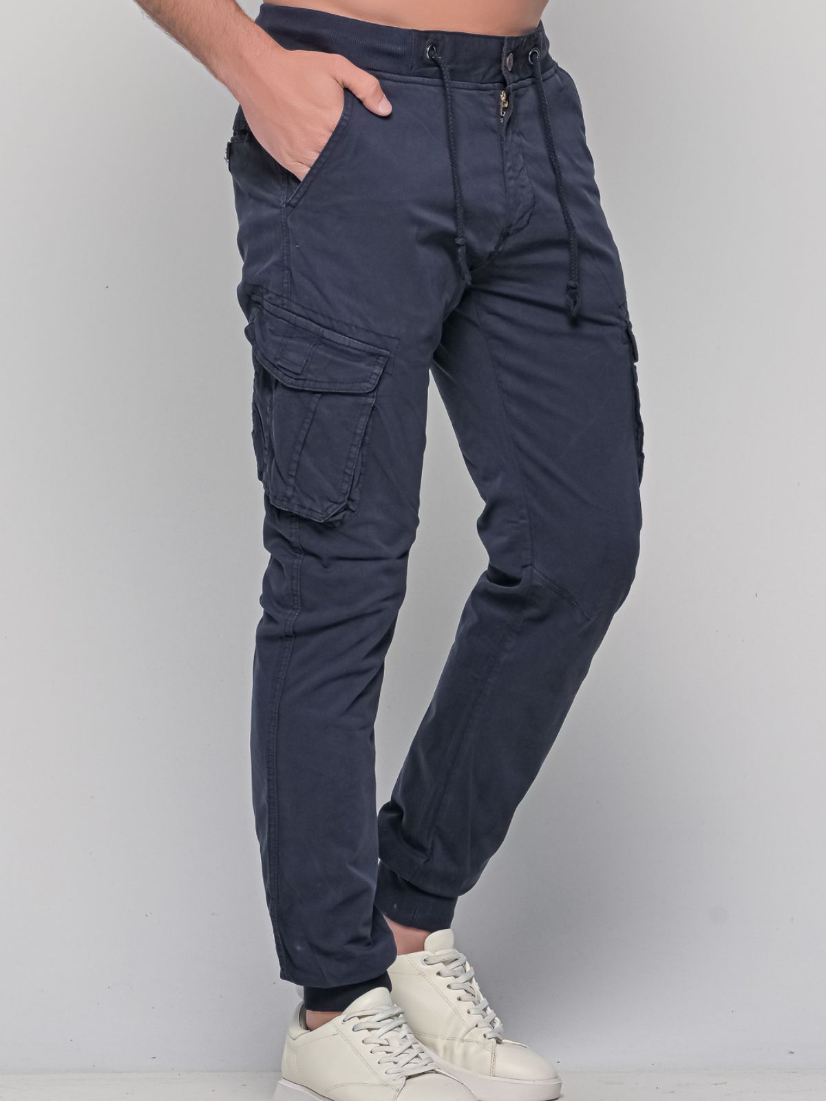 Παντελόνι Cargo με λάστιχο Really D.Blue