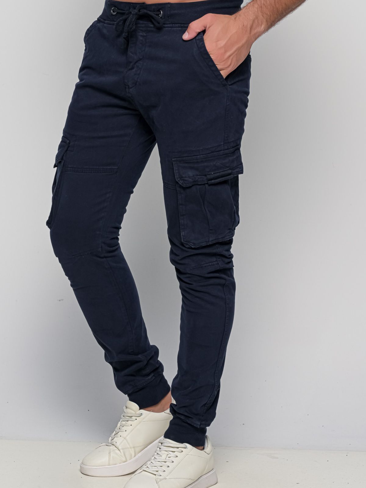 Παντελόνι Cargo με λάστιχο Really D.Blue