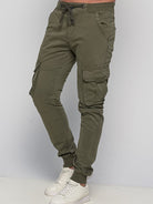 Παντελόνι Cargo με λάστιχο Really Khaki