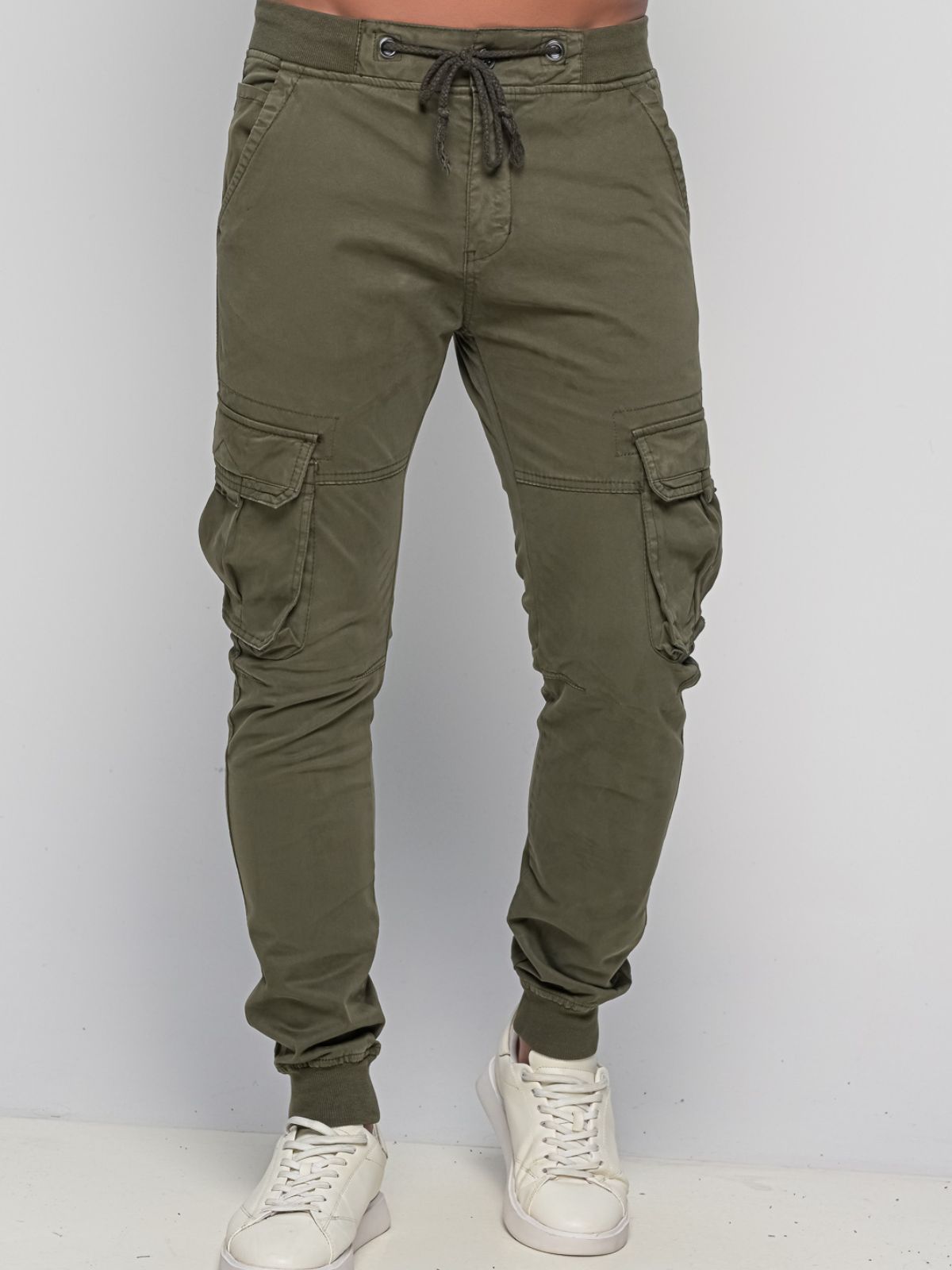 Παντελόνι Cargo με λάστιχο Really Khaki