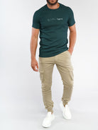 Παντελόνι Cargo με λάστιχο Really Light Beige 