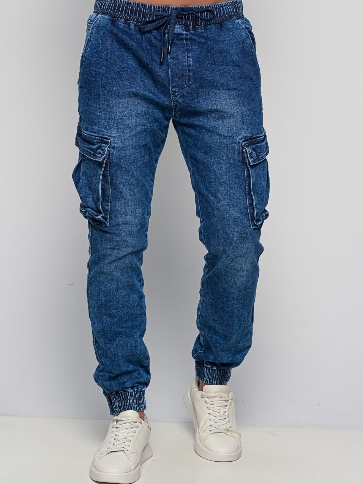 Παντελόνι Jean Cargo Strong D.Blue