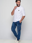 Παντελόνι Jean Cargo Strong D.Blue