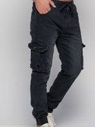 Παντελόνι Jean Cargo Wait Black