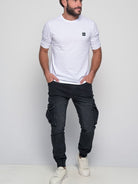 Παντελόνι Jean Cargo Wait Black