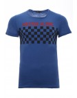 Ανδρικό T-shirt Chess Blue
