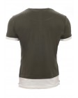 Ανδρικό T-shirt Zippers Olive Green