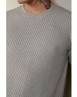  T-Shirt Linear Grey