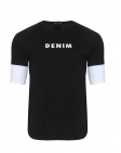 Ανδρικό T-shirt Denim Black