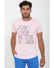 Ανδρικό T-shirt Just Pink