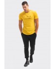 Ανδρικό T-Shirt Less Mustard