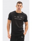 Ανδρικό T-Shirt Less Black