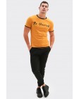 Ανδρικό T-shirt Yourself Mustard