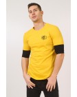 Ανδρικό T-shirt Caps Mustard
