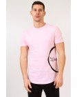 Ανδρικό T-shirt Circle Pink