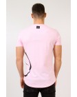 Ανδρικό T-shirt Circle Pink