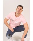 Ανδρικό T-shirt Friends Pink