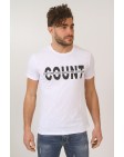 Ανδρικό T-shirt Count White