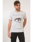 Ανδρικό T-shirt Visual Grey