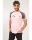 Ανδρικό T-shirt Message Pink