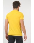 Ανδρικό T-shirt Becasual Mustard