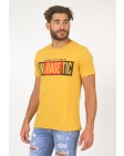 Ανδρικό T-shirt Brake Mustard