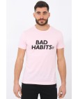 Ανδρικό T-shirt Habits Pink