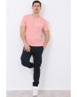 Ανδρικό T-shirt Brand Pink