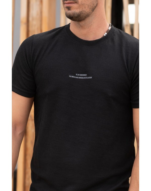Ανδρικό T-shirt Encourager Black