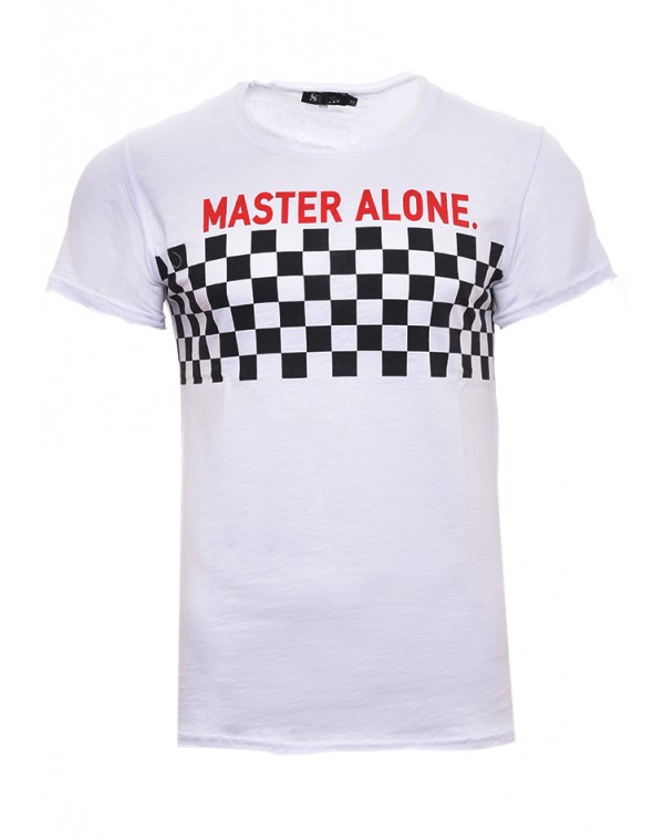 Ανδρικό T-shirt Chess White