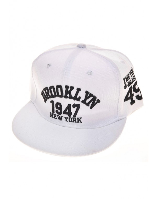 Ανδρικό Καπέλο Brooklyn White