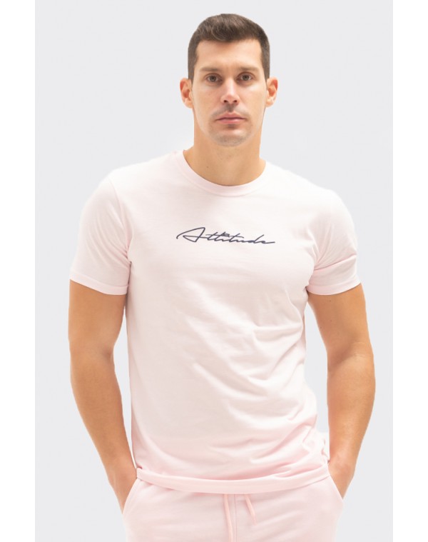 Ανδρικό T-Shirt Plus Pink