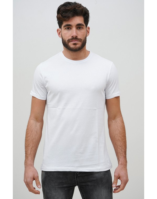 Ανδρικό T-shirt Becasual White