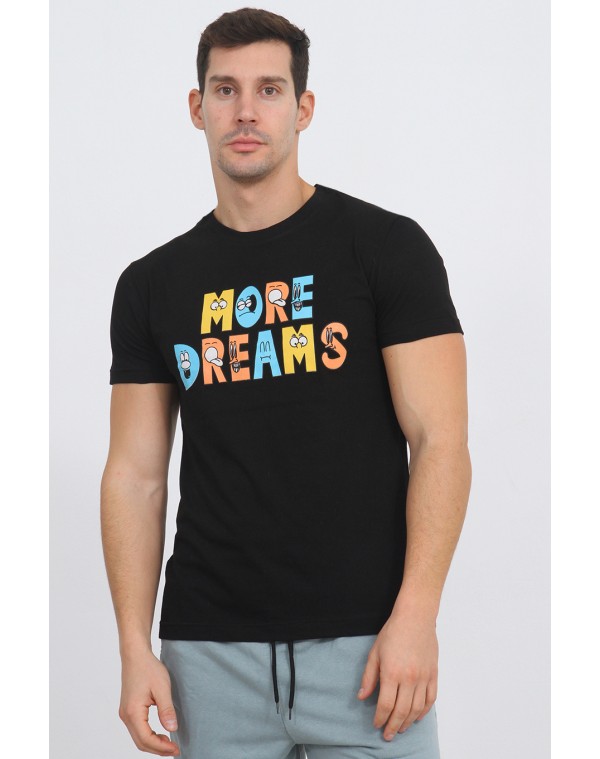 Ανδρικό T-shirt Dreams Black