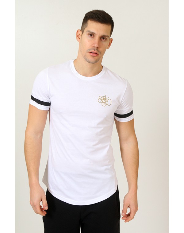 Ανδρικό T-shirt Royal White