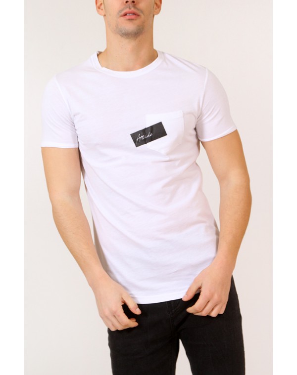 Ανδρικό T-shirt Spell White