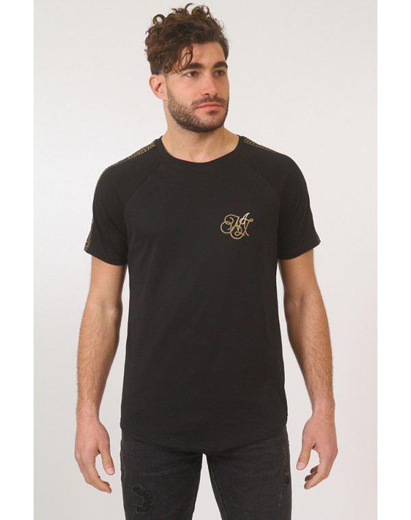 Ανδρικό T-shirt Metallic Black