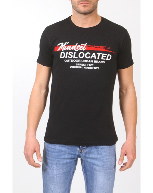 Ανδρικό T-shirt Dislocated Black