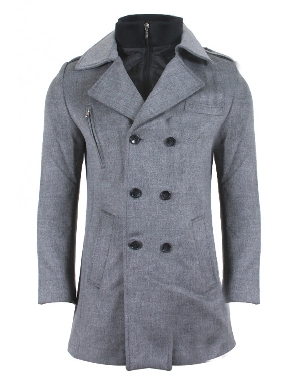 Ανδρικό Παλτό Note Grey