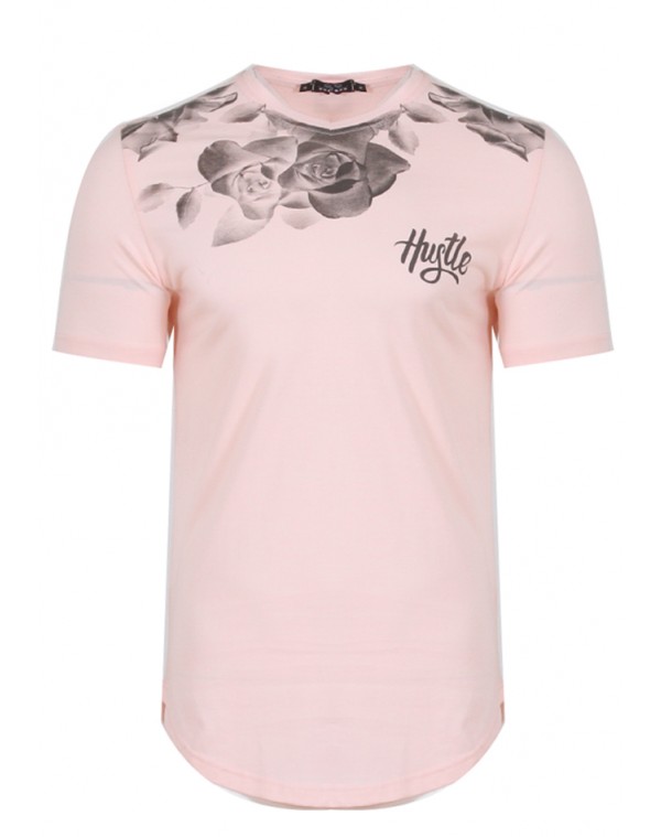 Ανδρικό T-shirt Hustle Pink