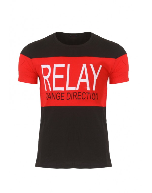 Ανδρικό T-shirt Relay Black