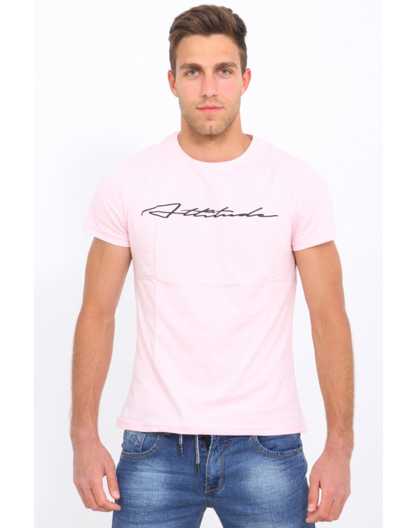 Ανδρικό T-shirt Nervous Pink